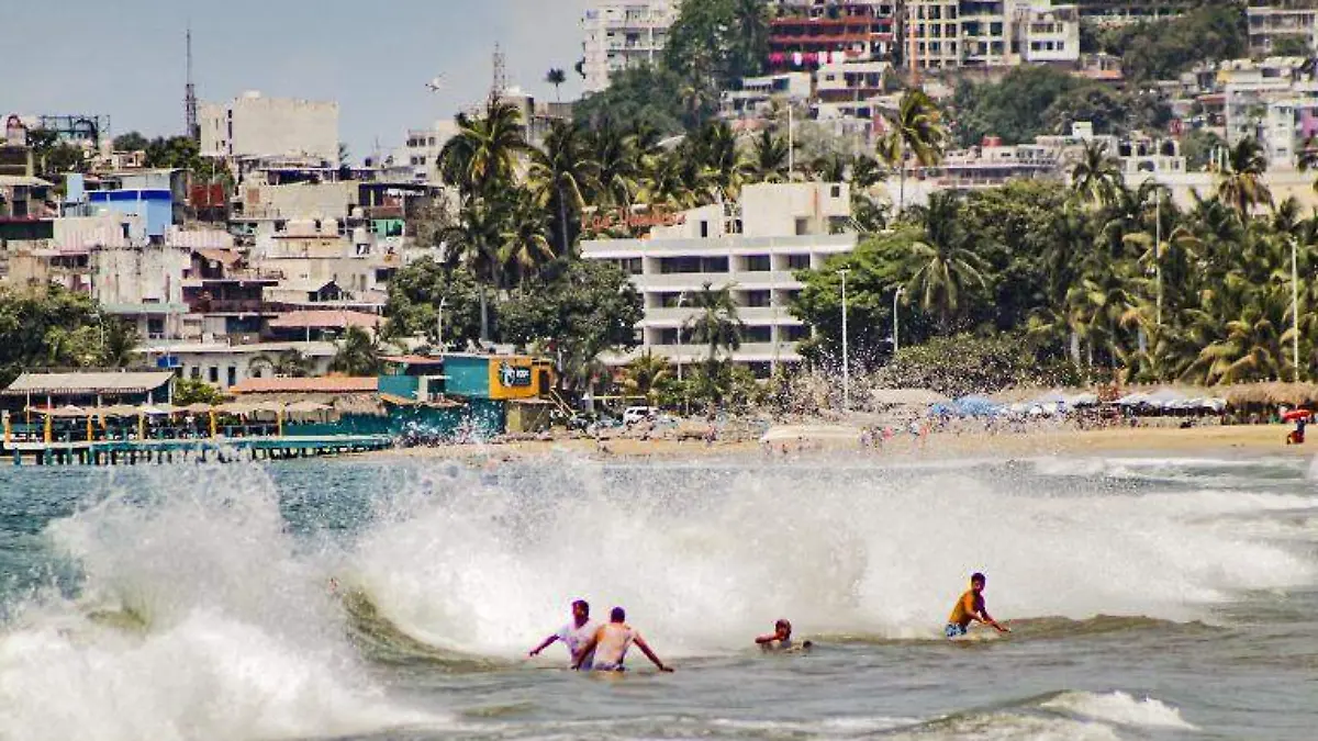 Acapulco mar de fondo